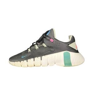 Women's Nike Free Metcon 4 Training Shoes Black Aqua Green Size 8.5 Sneakers